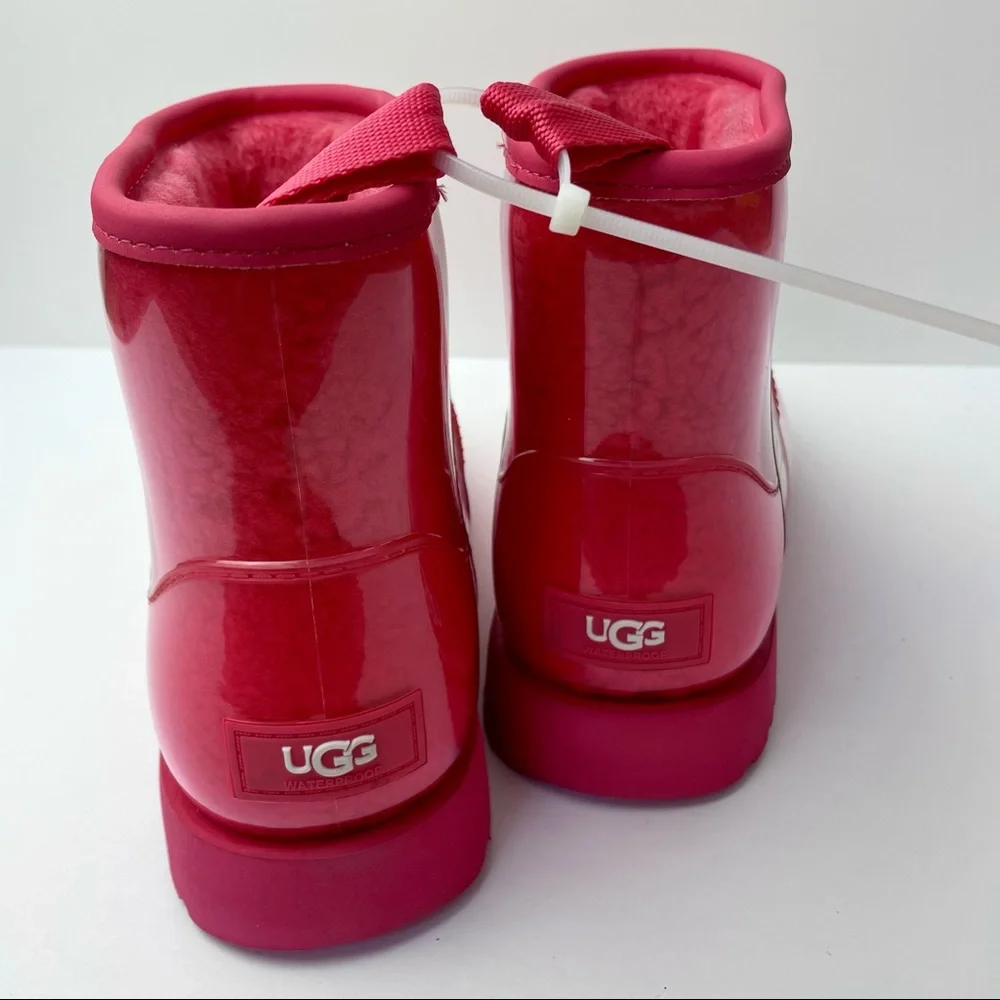 NWT UGG Clear Mini Boot — Pink - Picture 6 of 8